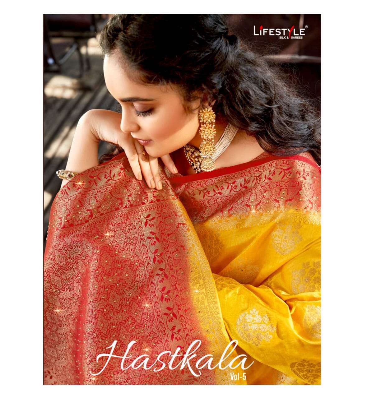 Buy Lifestyle Vol 5 Hastkala Online Wholesale Designer Silk Saree
